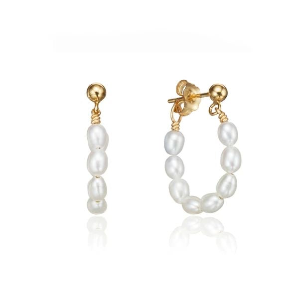 Pearl earrings