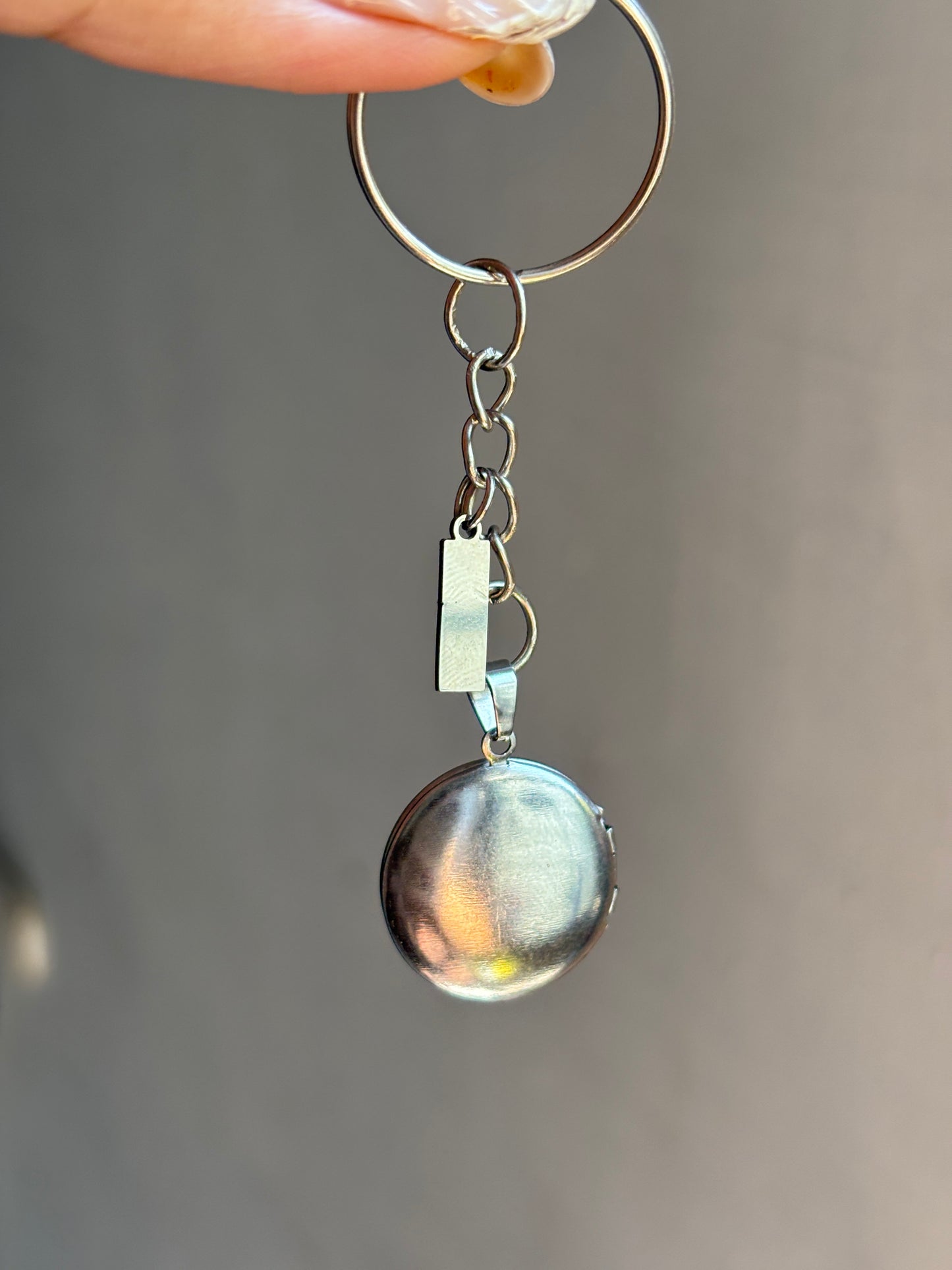 Locket keychain