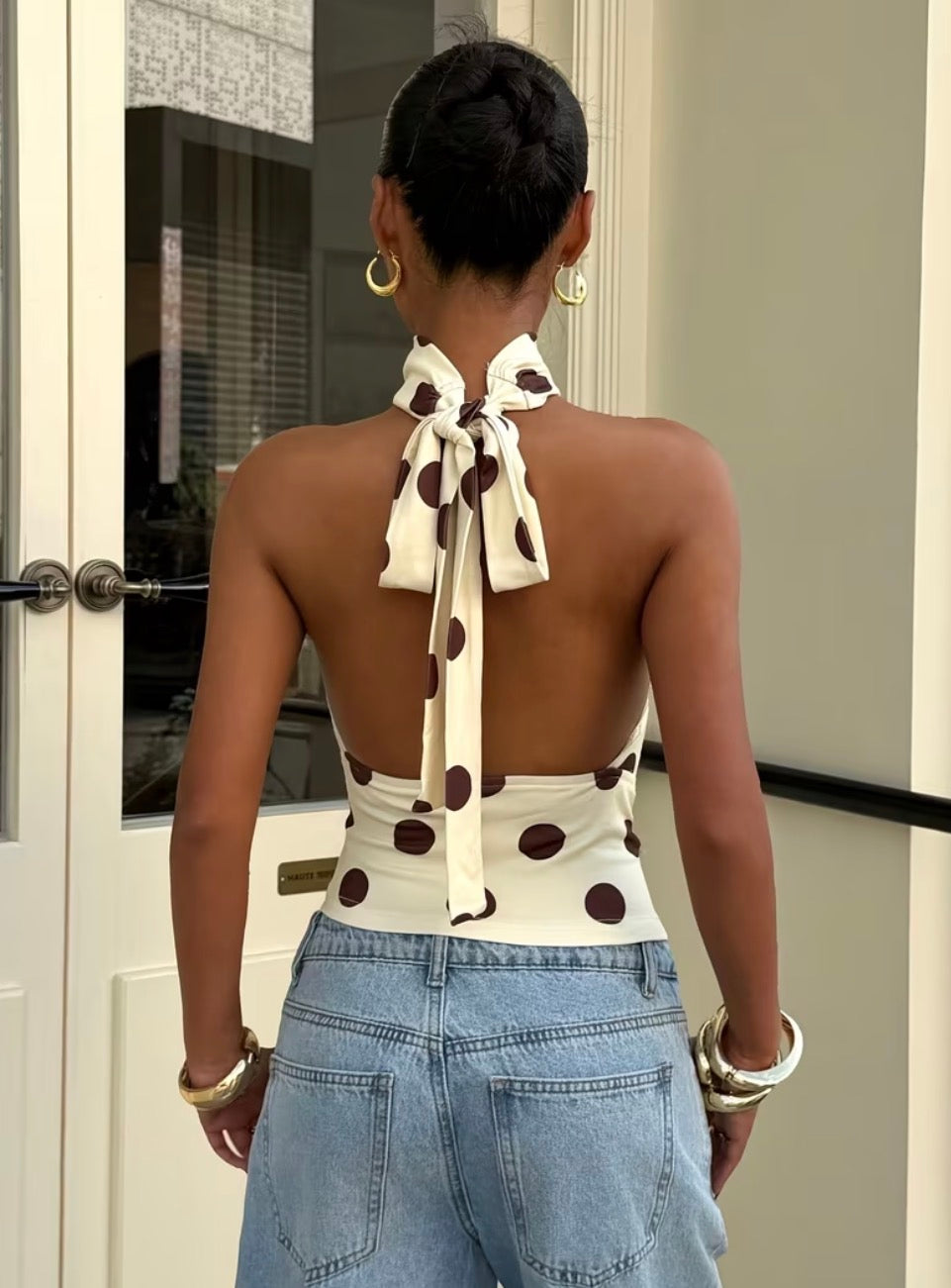 Top polka dots
