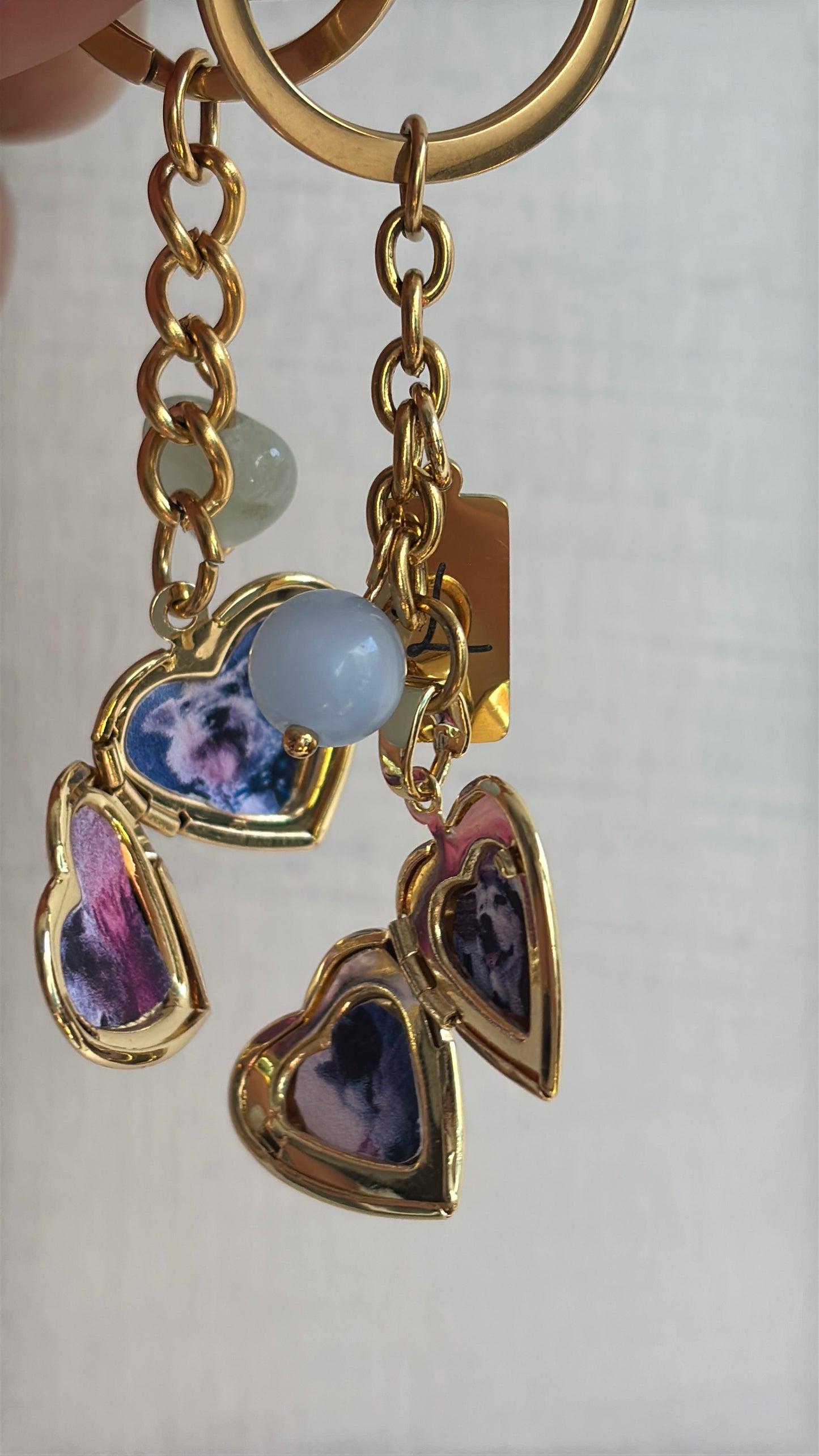 Locket keychain