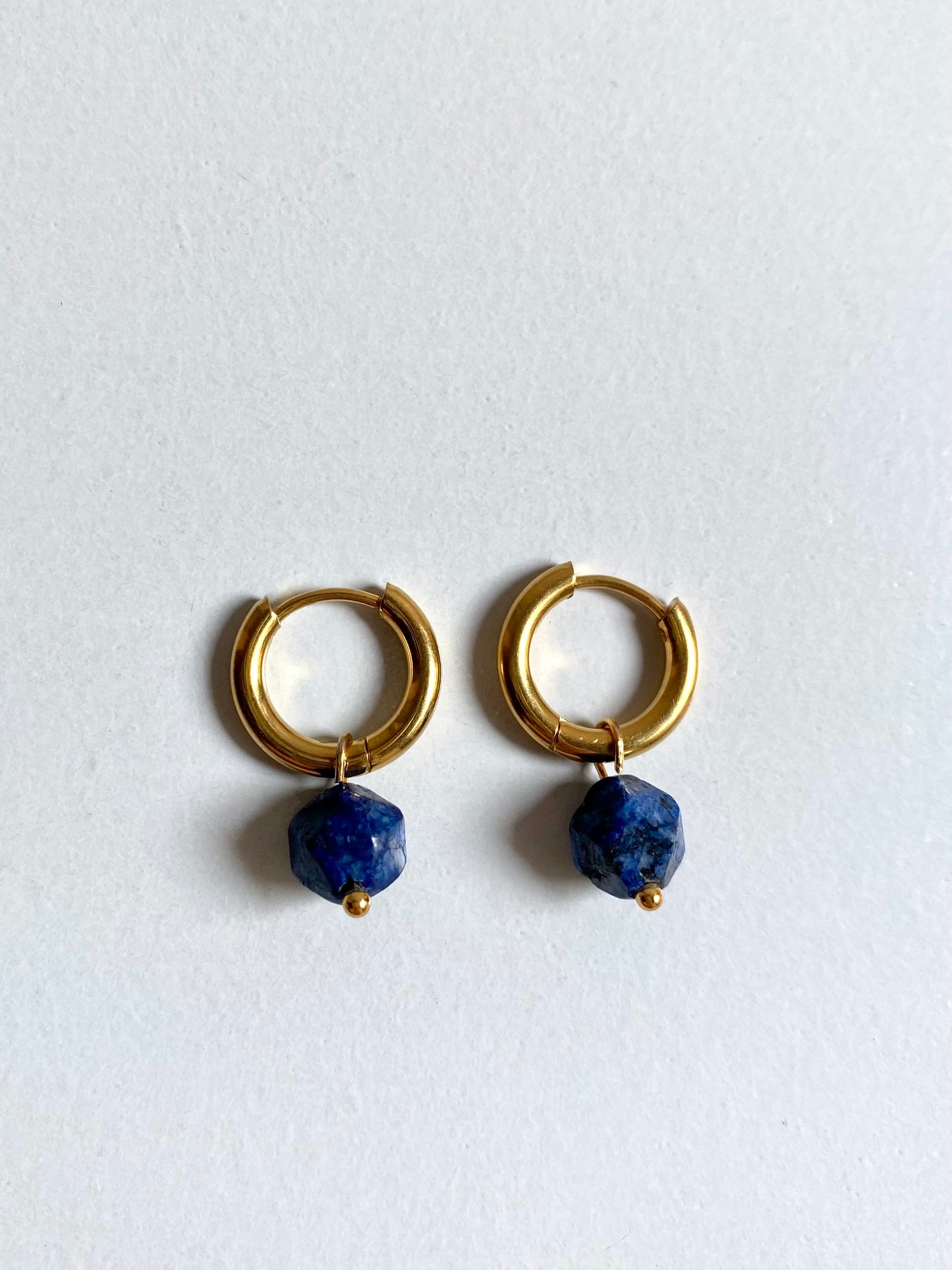 Sodalita earrings
