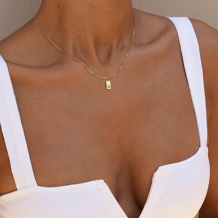 Initial necklace