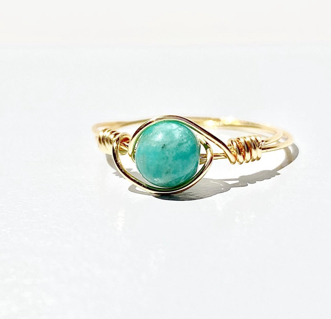Amazonite ring