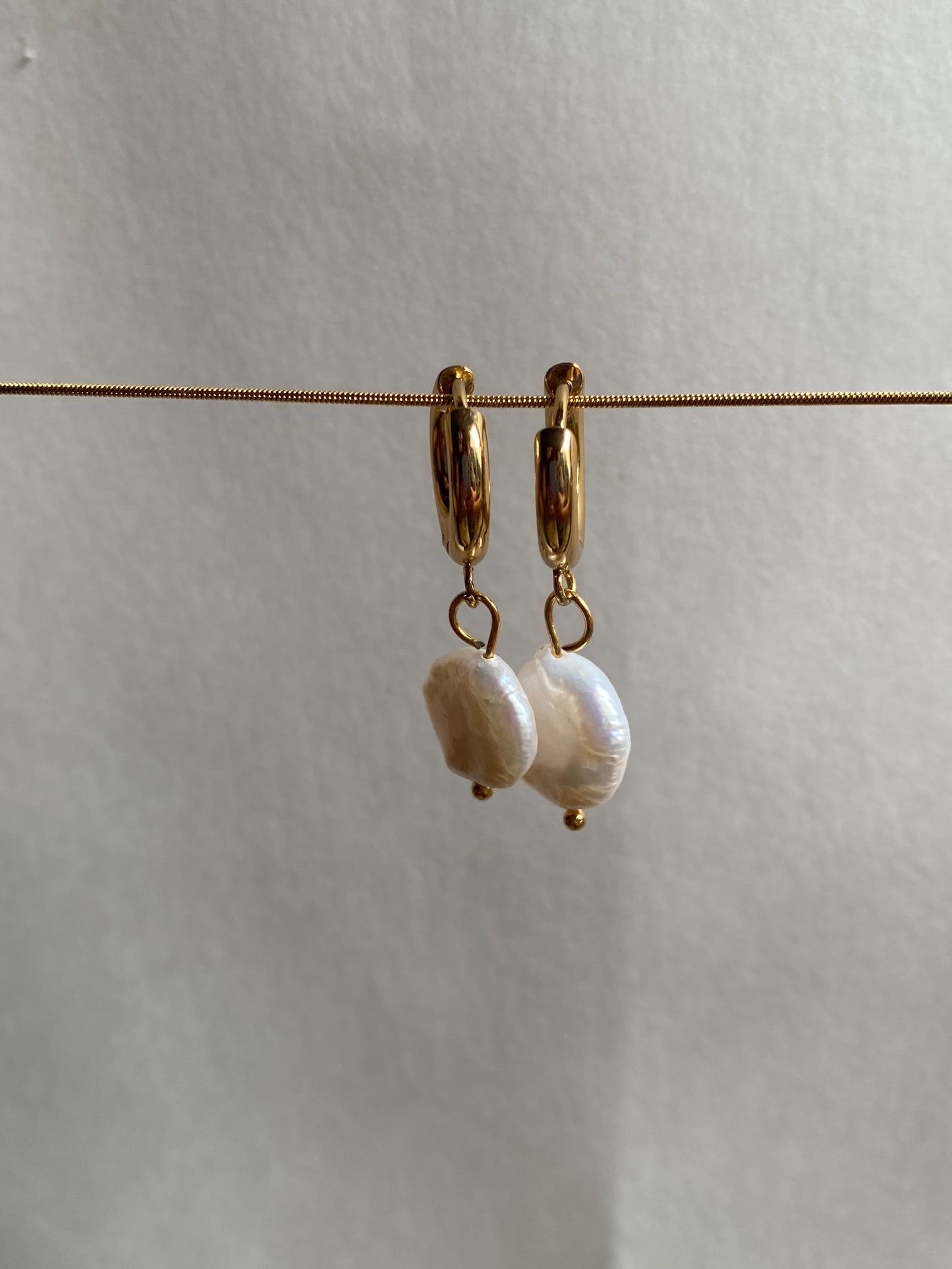 Pearl earrings