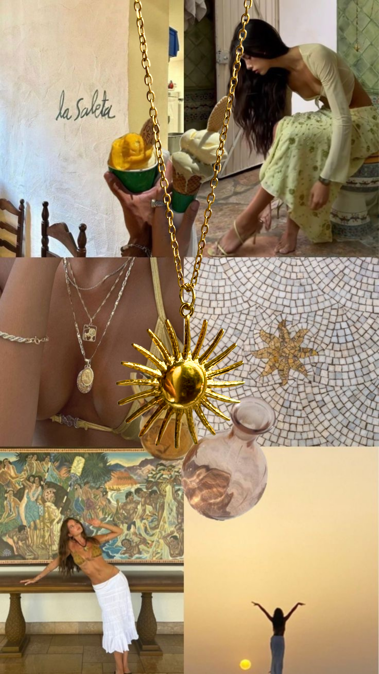 Sol necklace