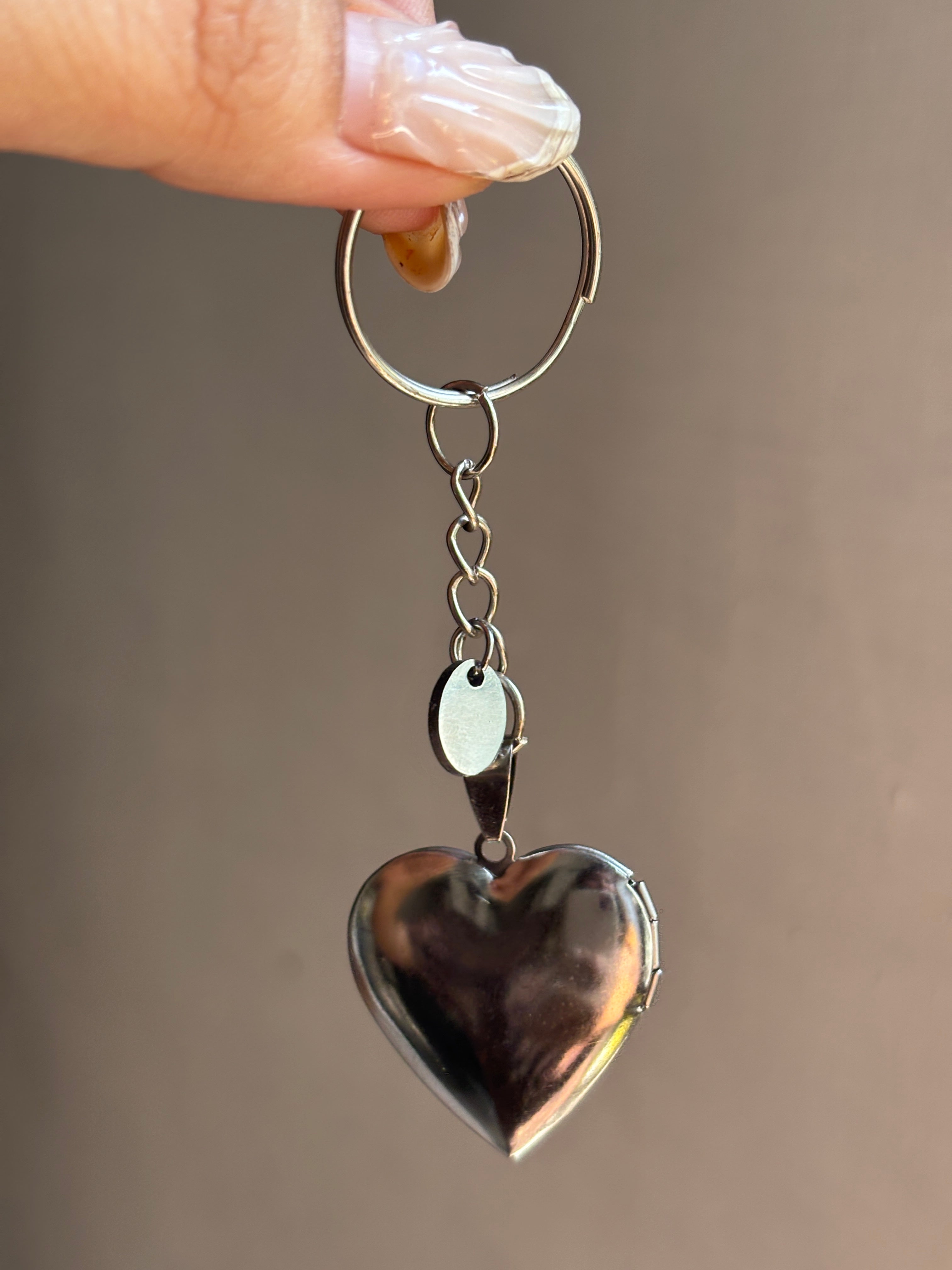 Locket keychain