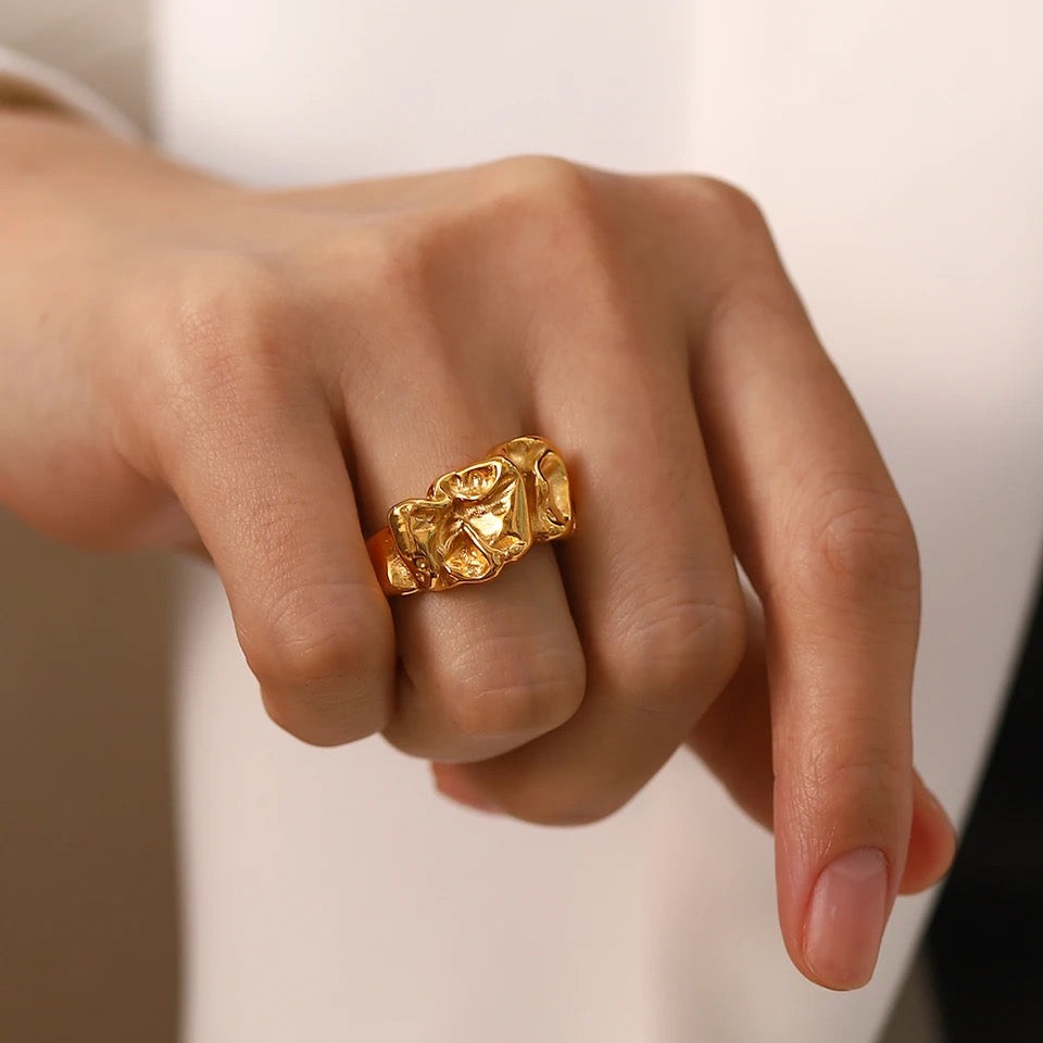 Lava girl ring