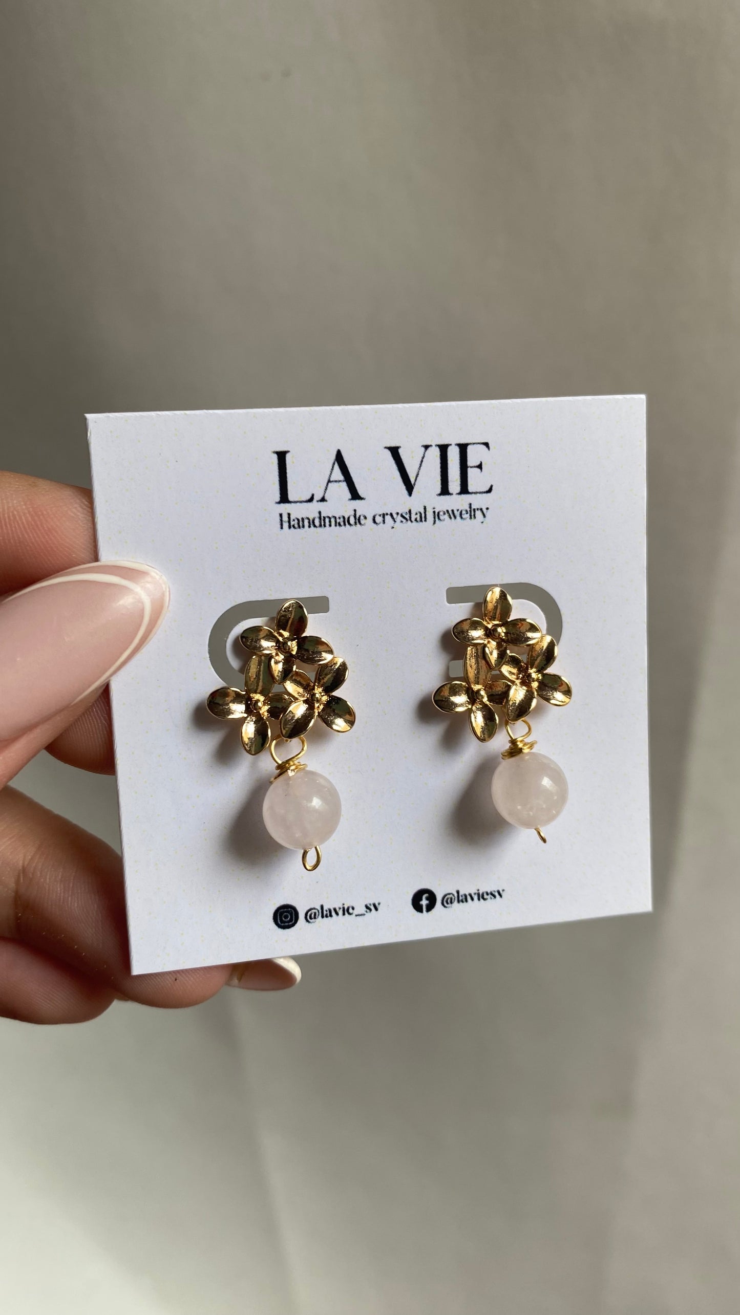 Flora earrings