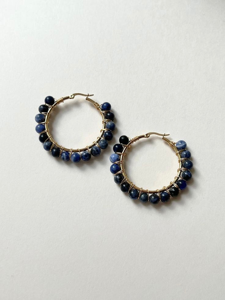 Bleue earrings