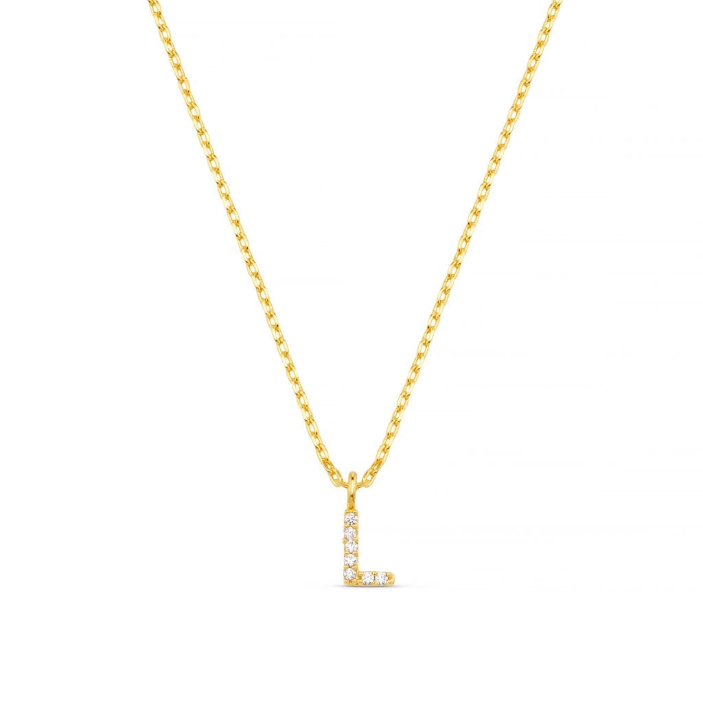 Initial necklace