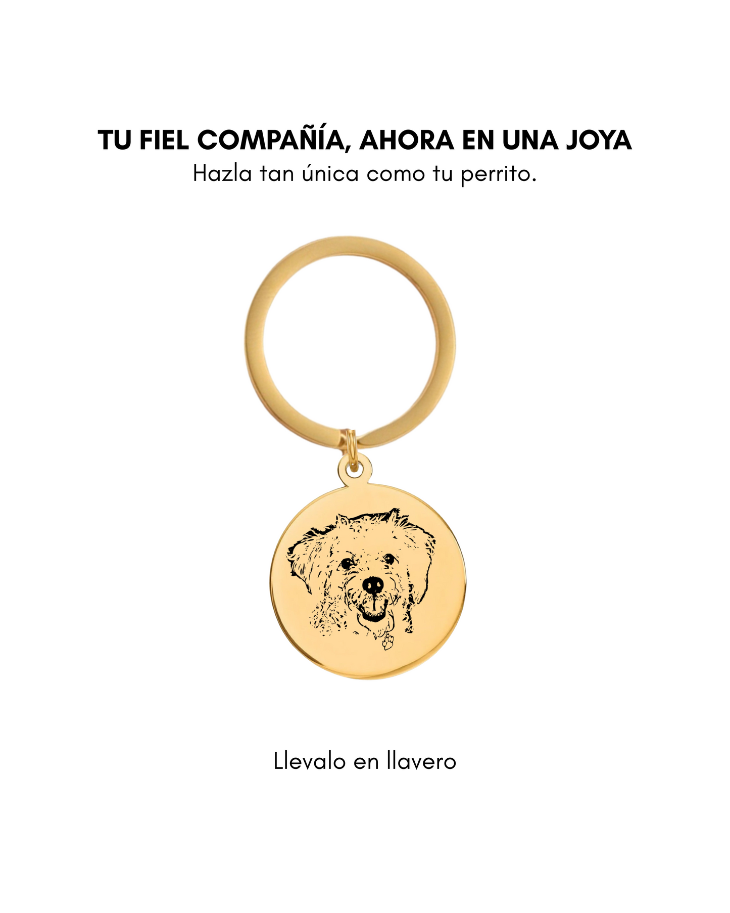 Llavero amor de 4 patas