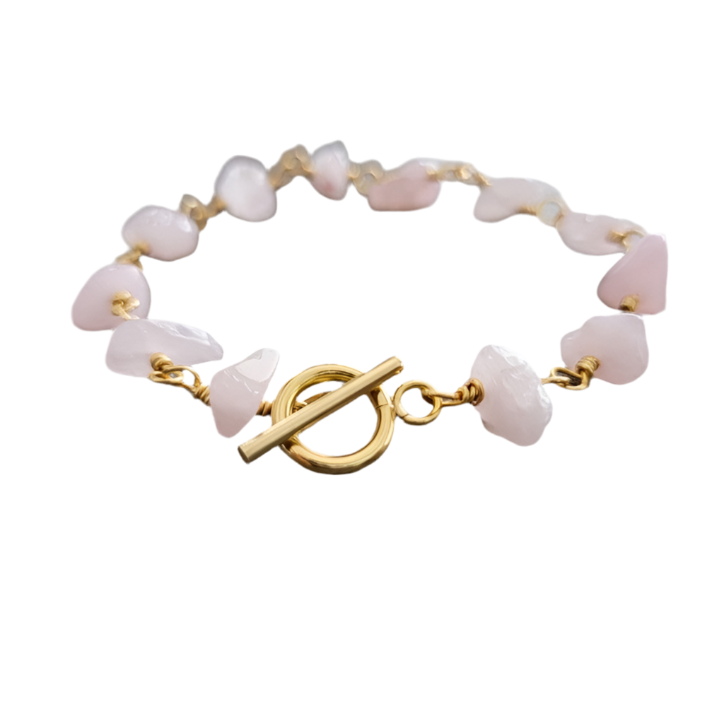 Rose quartz bracelet