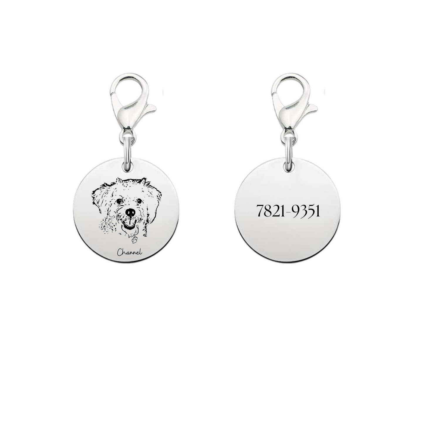 Plaquita para perro