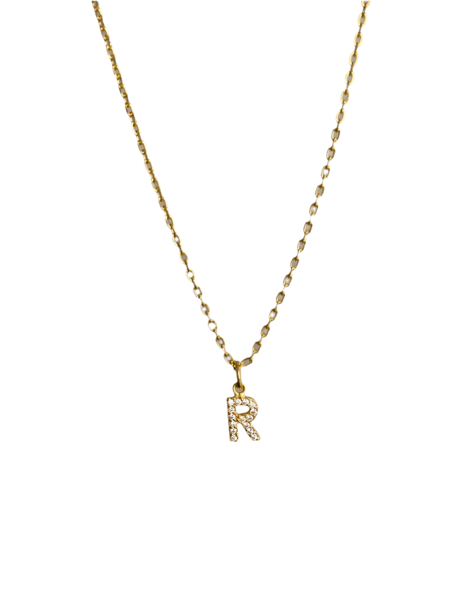 Initial necklace