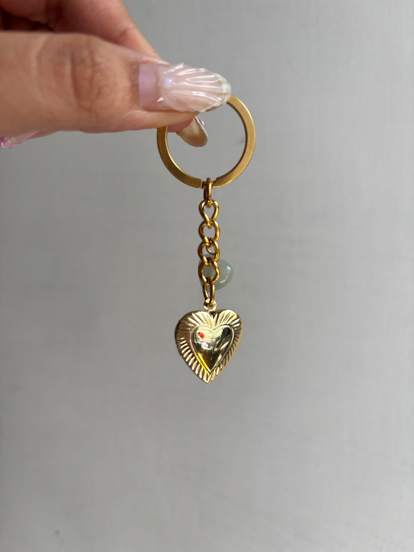 Locket keychain