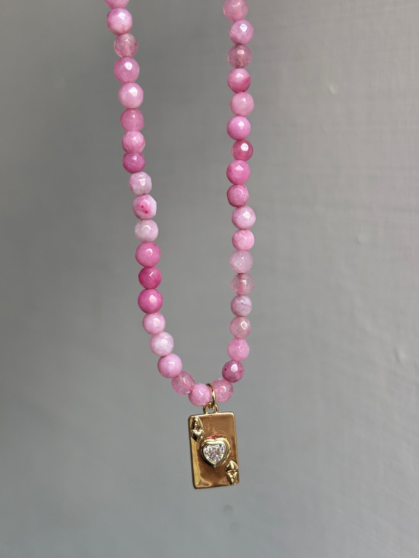 Queen of hearts necklace