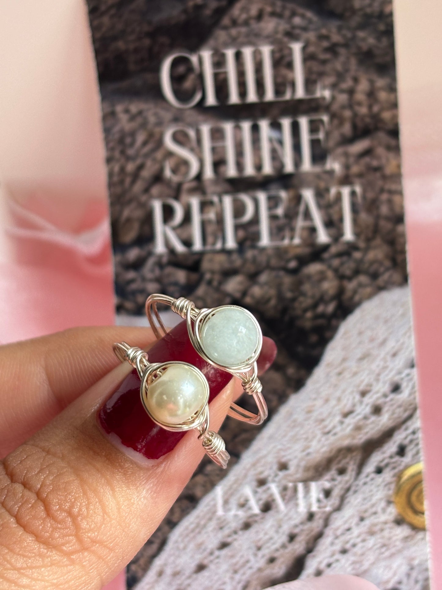 Aquamarine ring