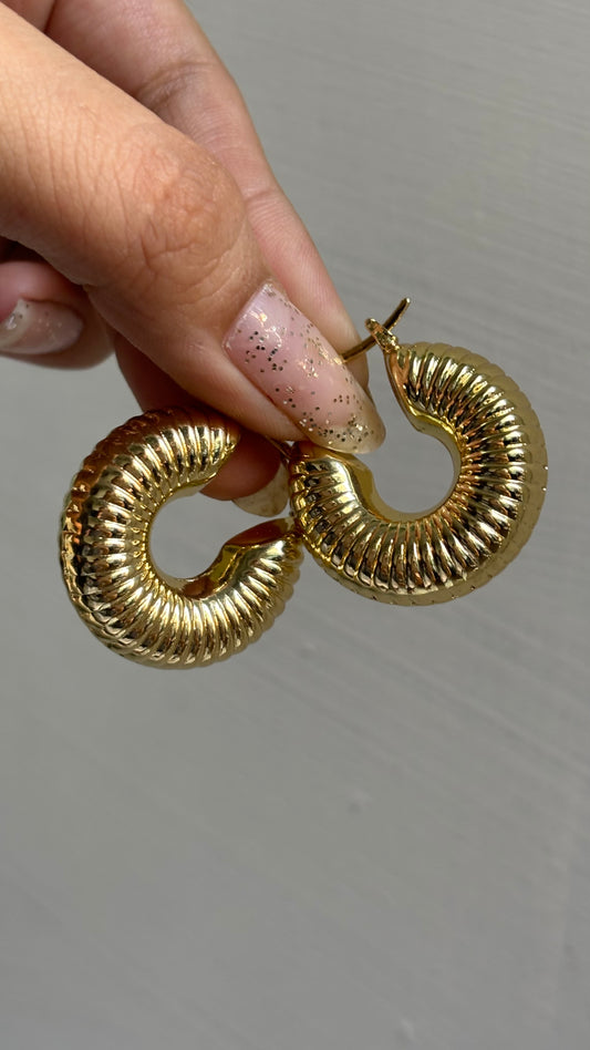 Argollas chunky