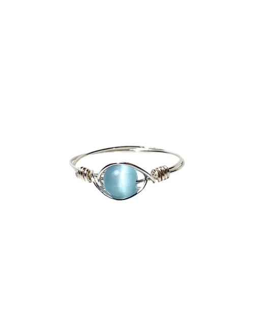 Blue lagoon ring