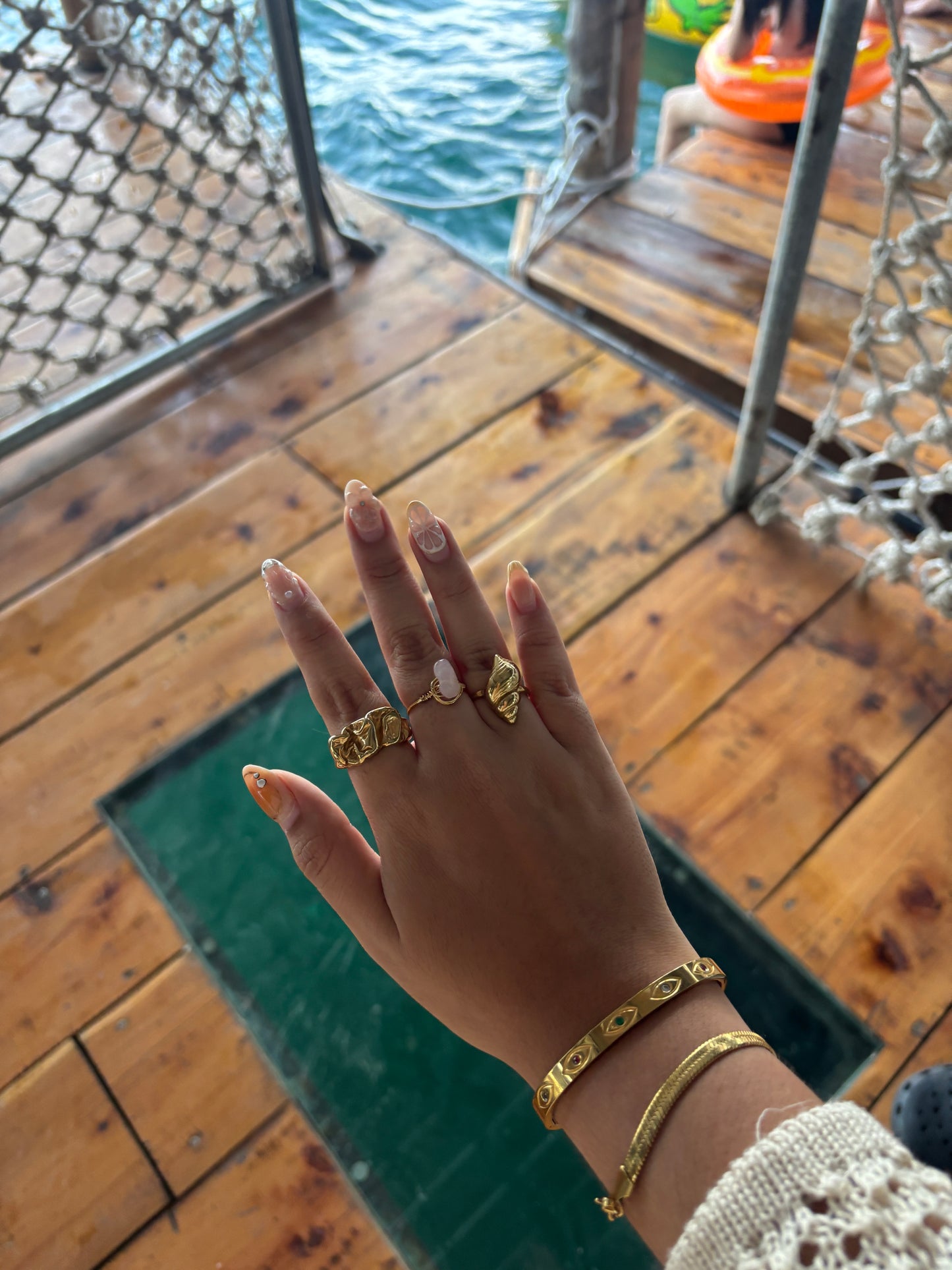 Lava girl ring