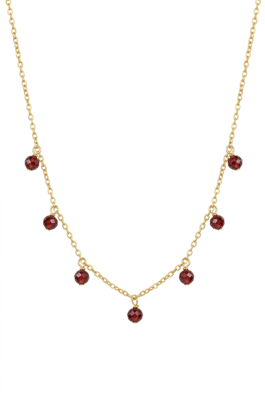 Granate necklace