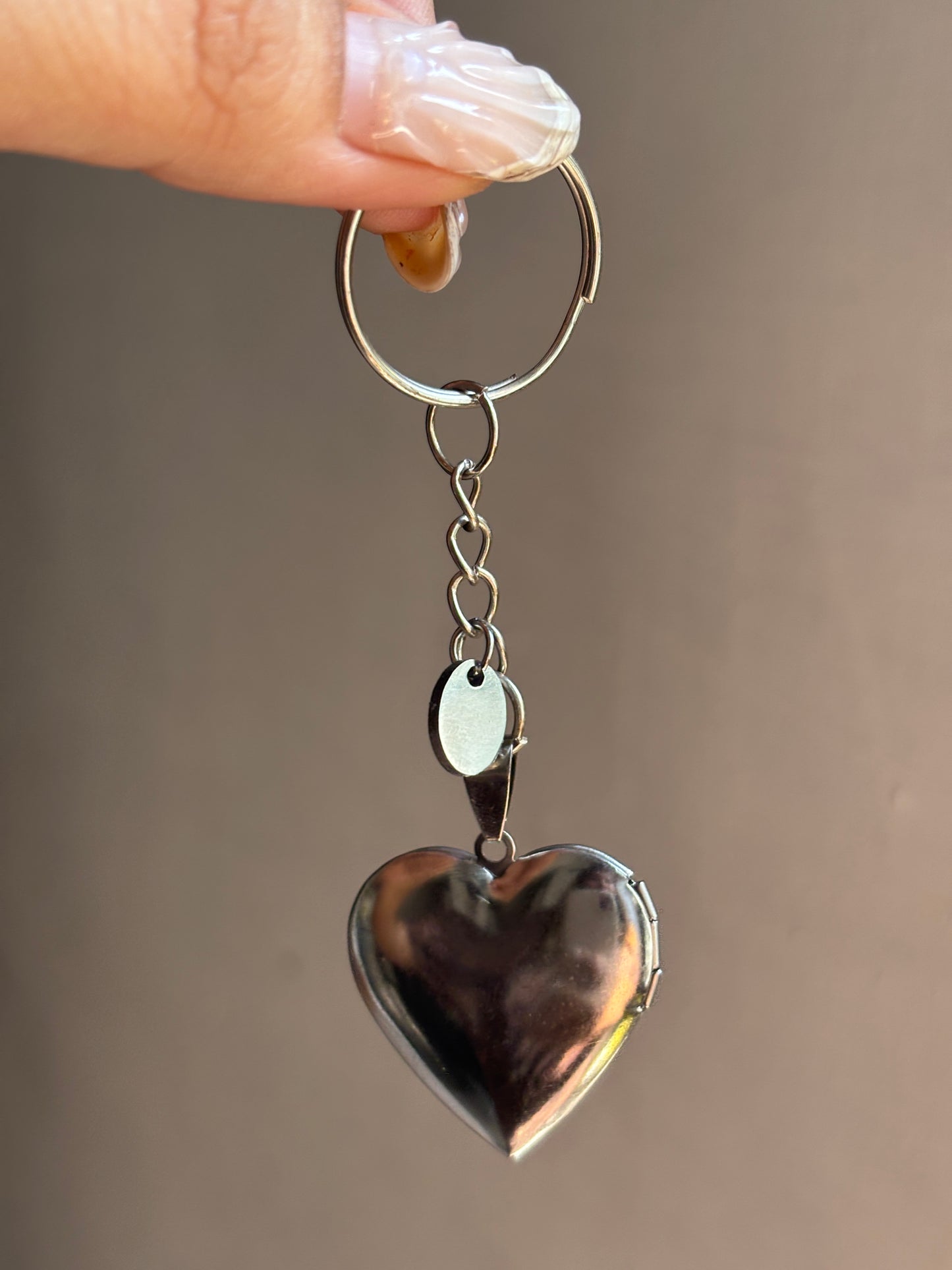 Locket keychain