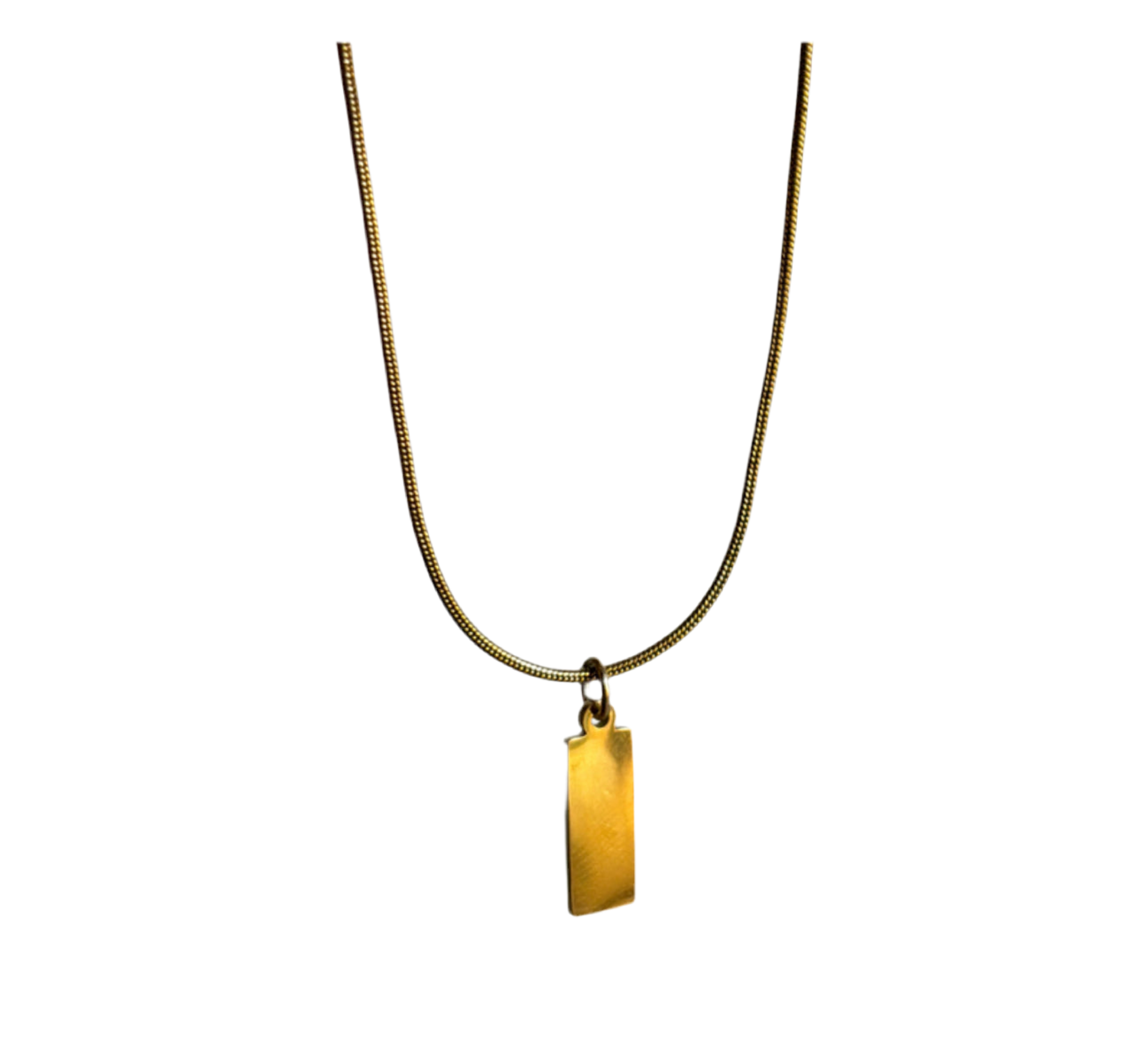 Initial necklace