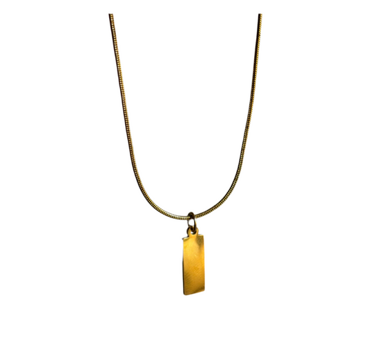 Initial necklace