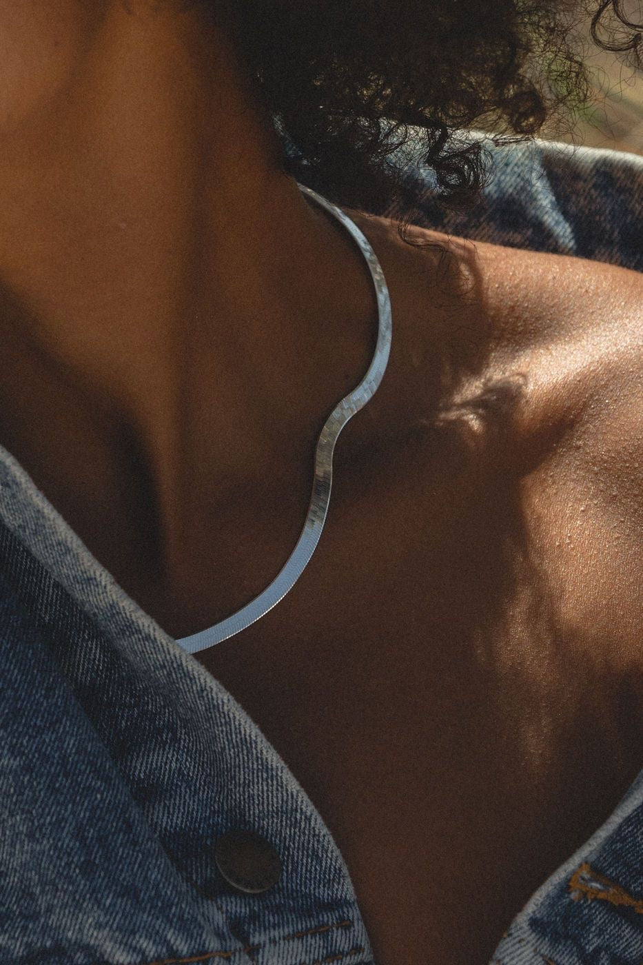 Snake chain necklace