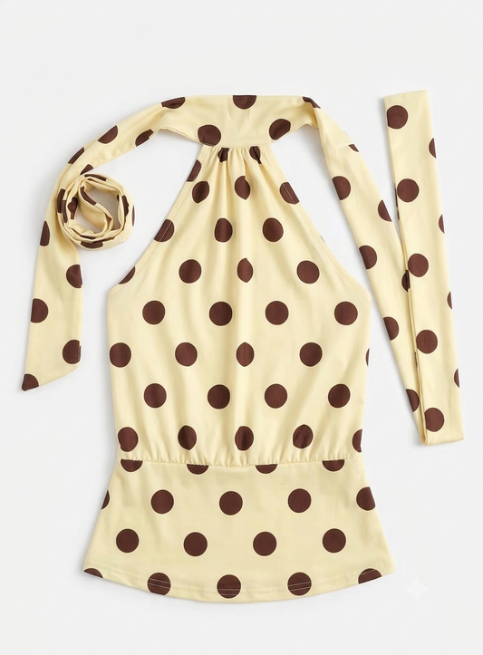 Top polka dots