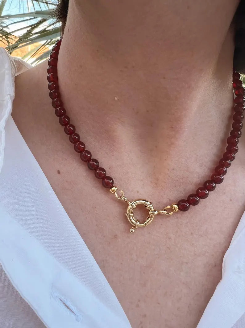 Red quartz