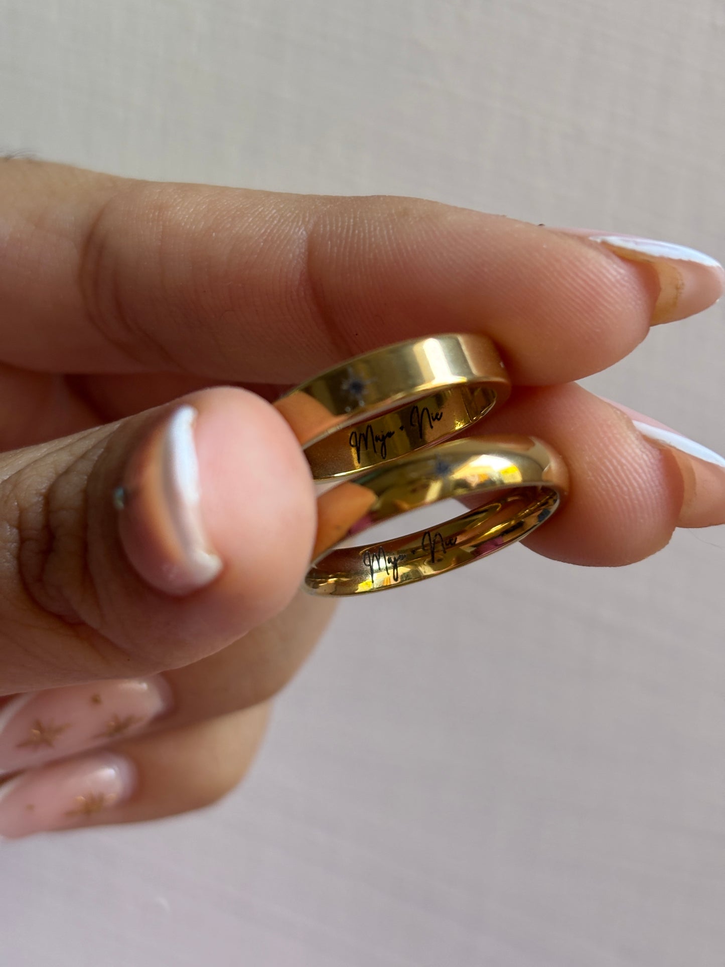 Anillos personalizados