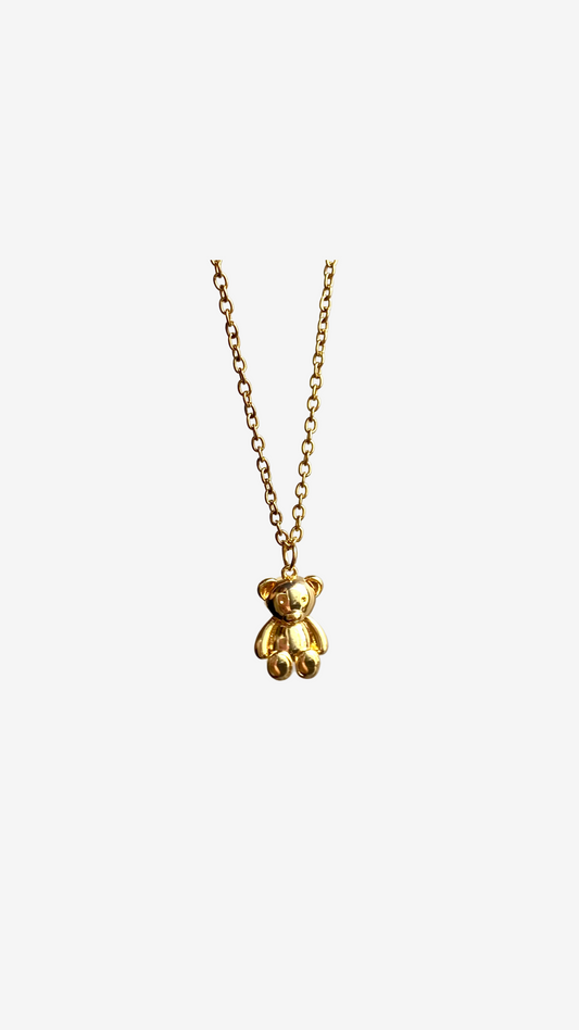 Teddy bear necklace