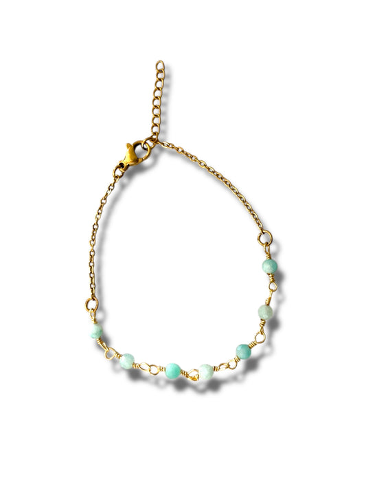 Amazonita bracelet