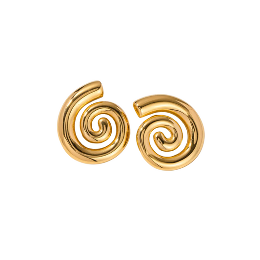 Saline earrings