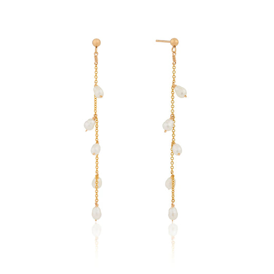 Rain blanche earrings