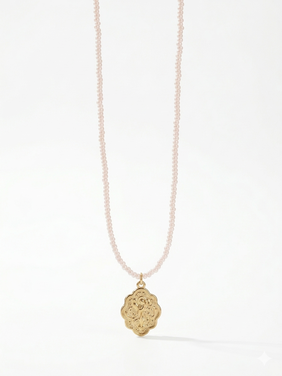Sunflower necklace