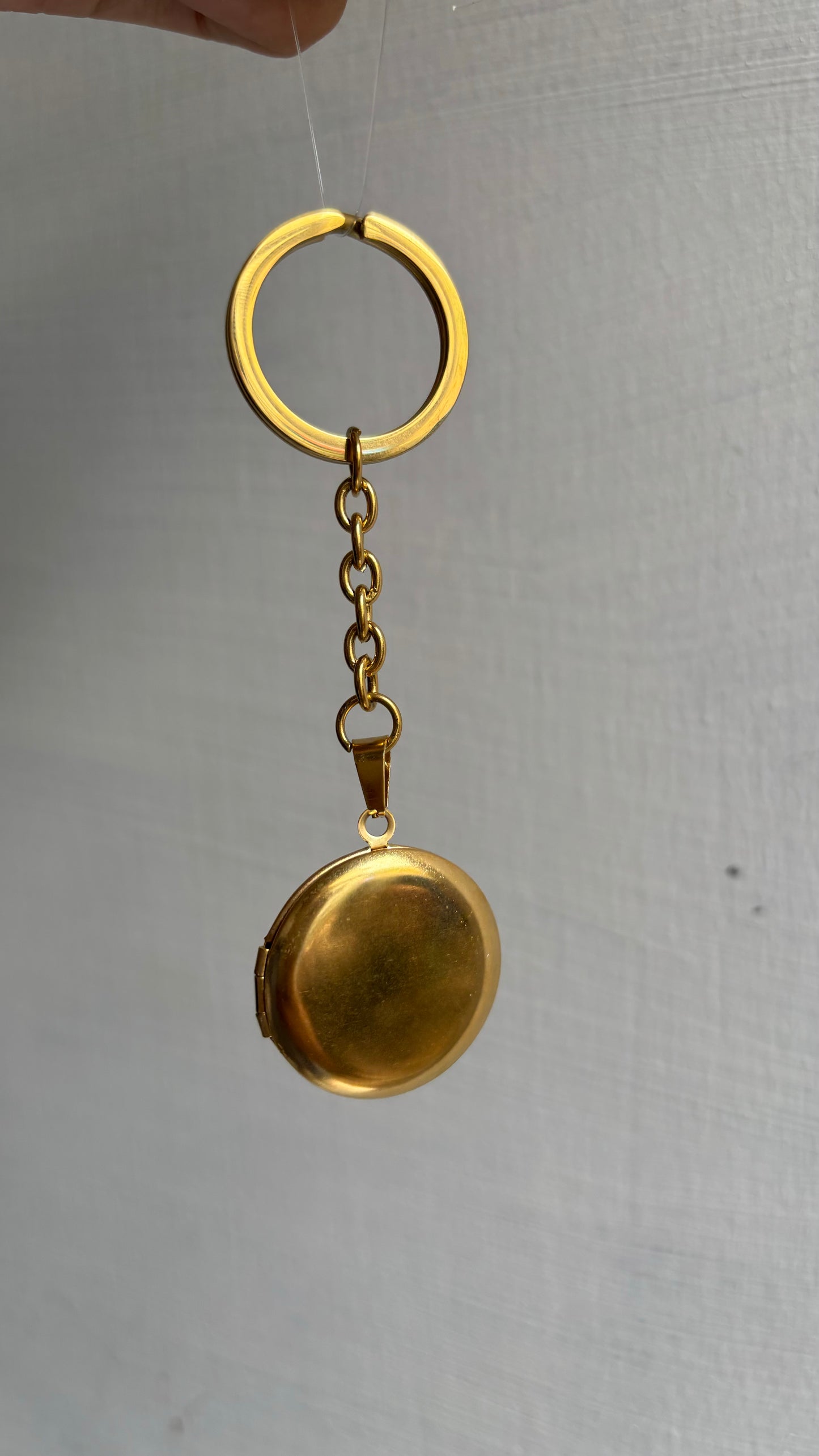 Locket keychain