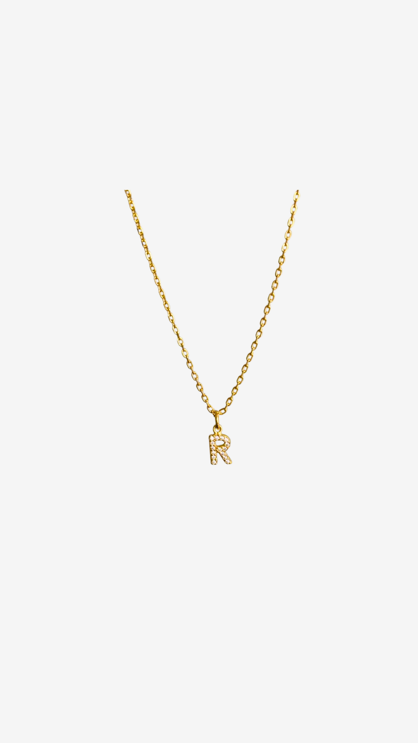 Initial necklace