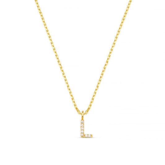 Initial necklace
