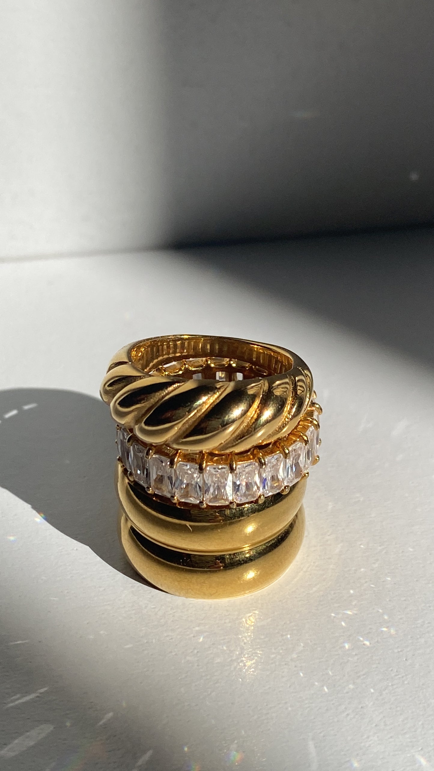 Doble bound ring
