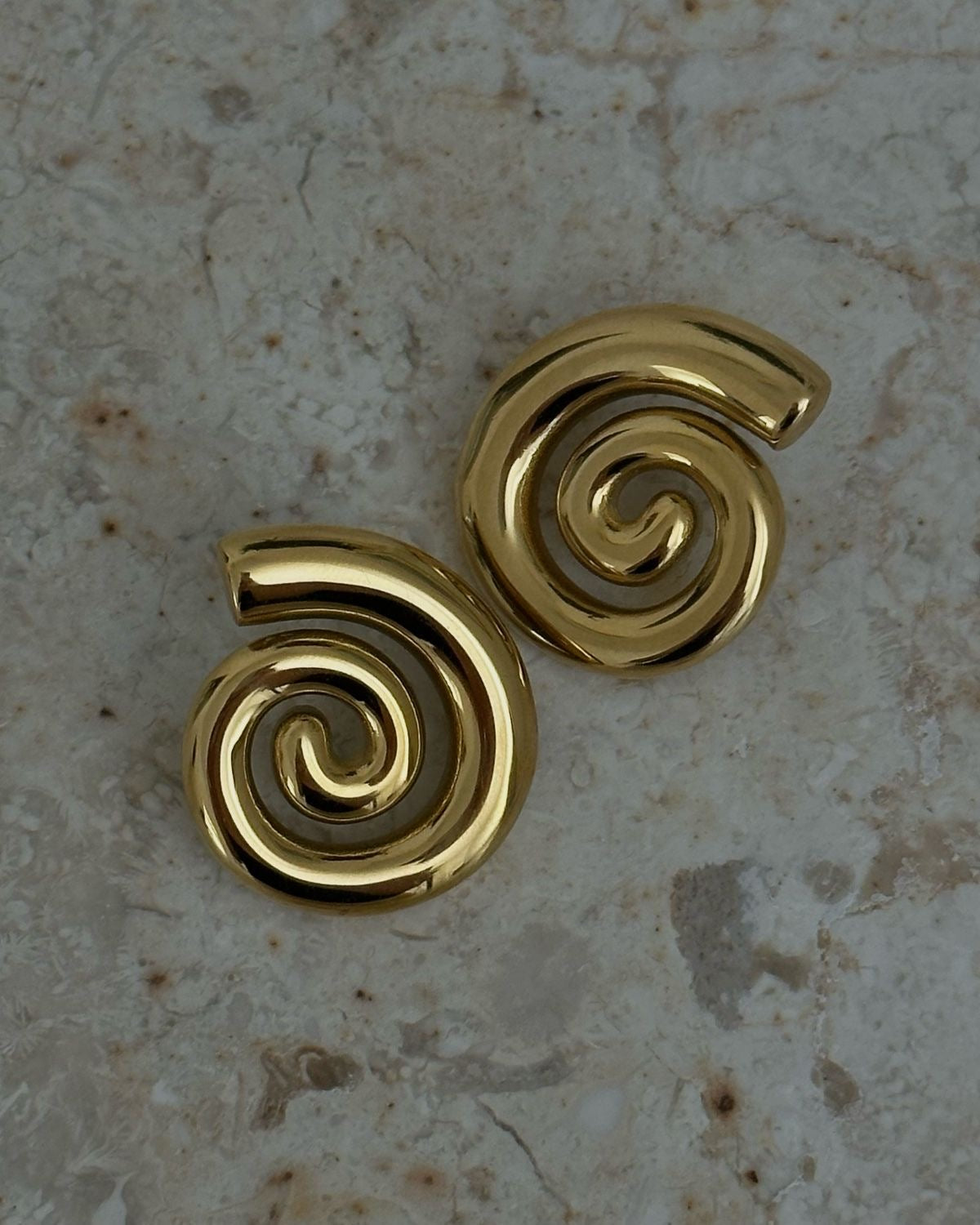 Saline earrings