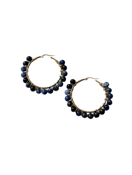 Bleue earrings