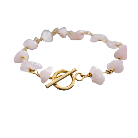 Rose quartz bracelet