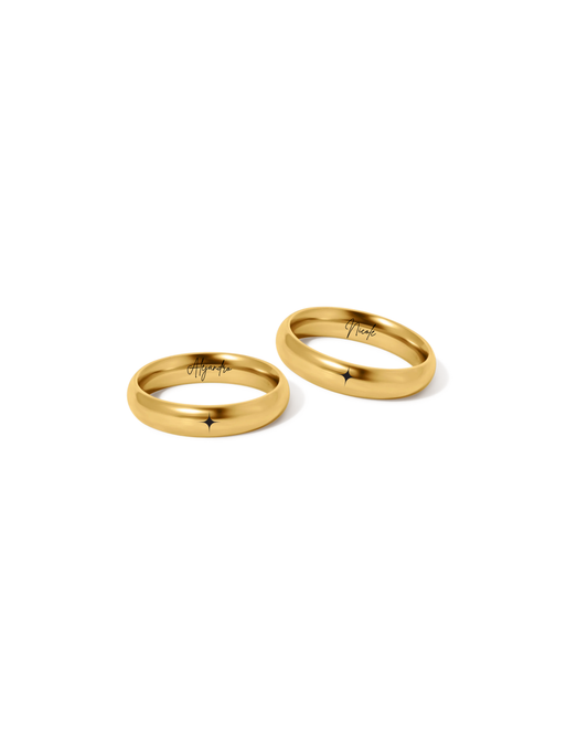 Heartline rings