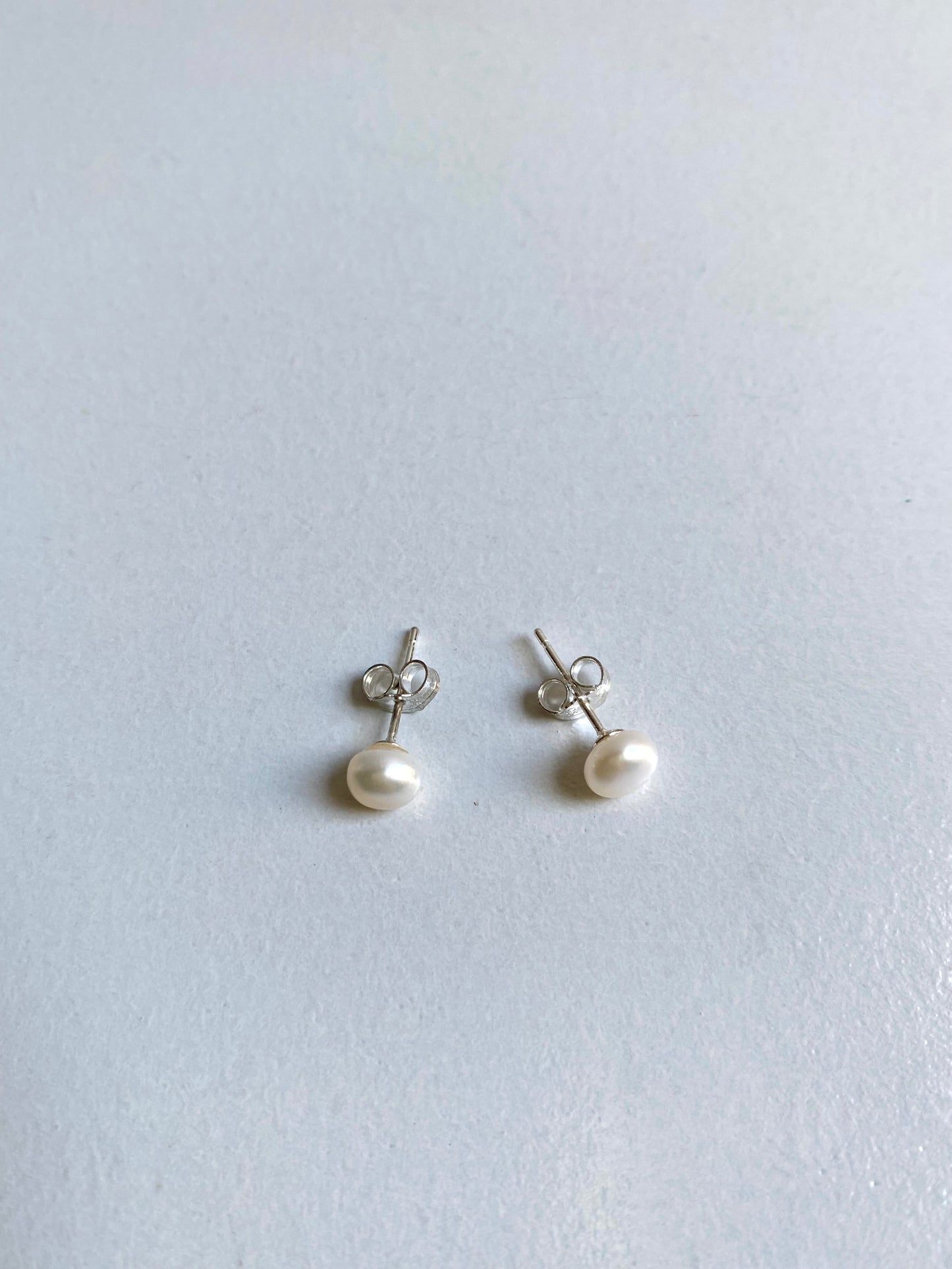 Pearl earrings