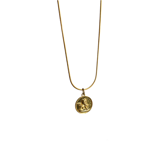 Angel medallion