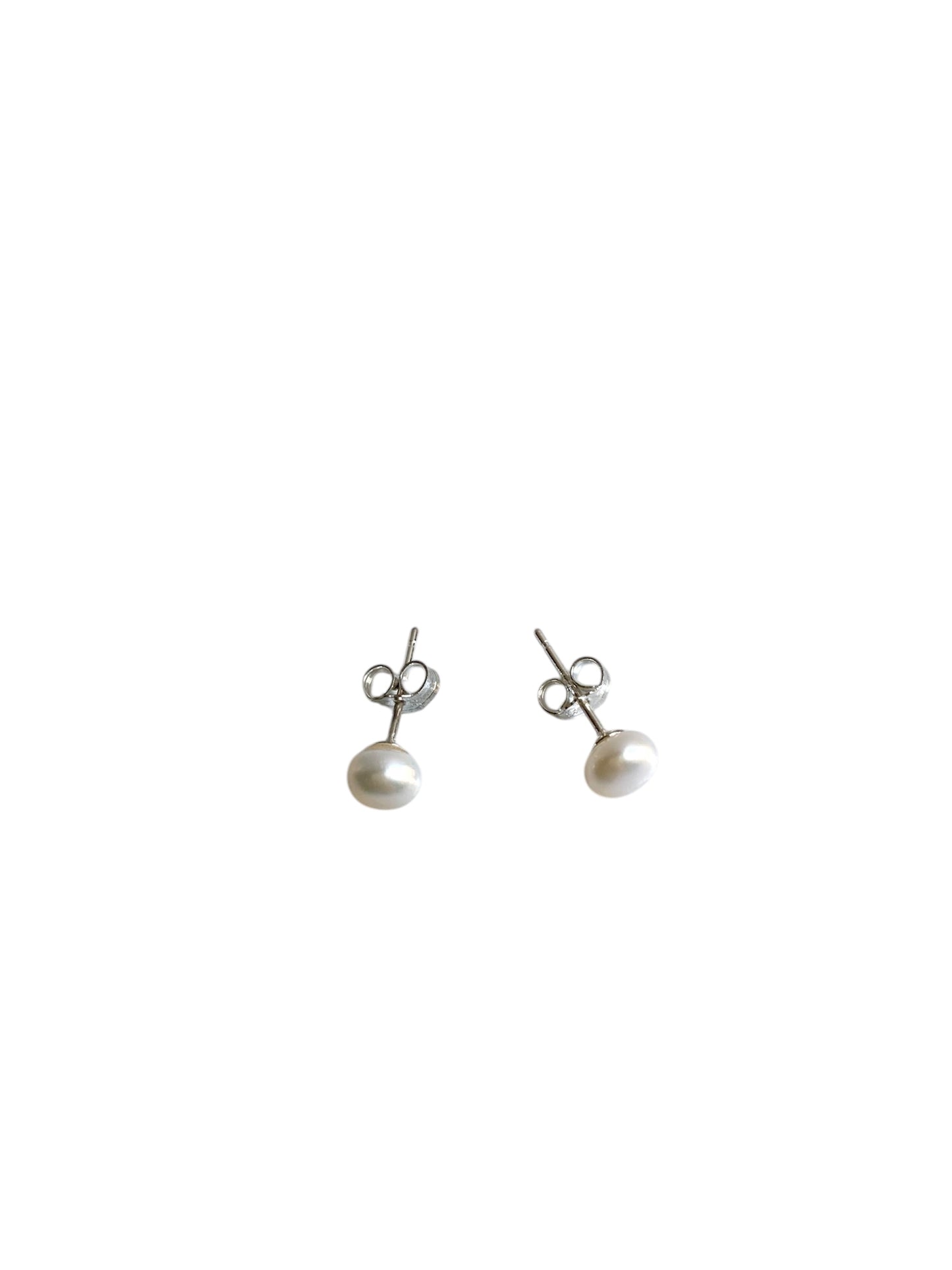 Pearl earrings