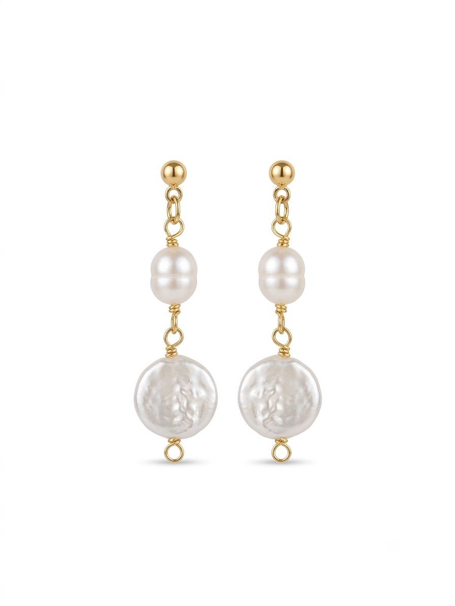 Pearl earrings