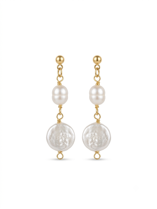 Pearl earrings